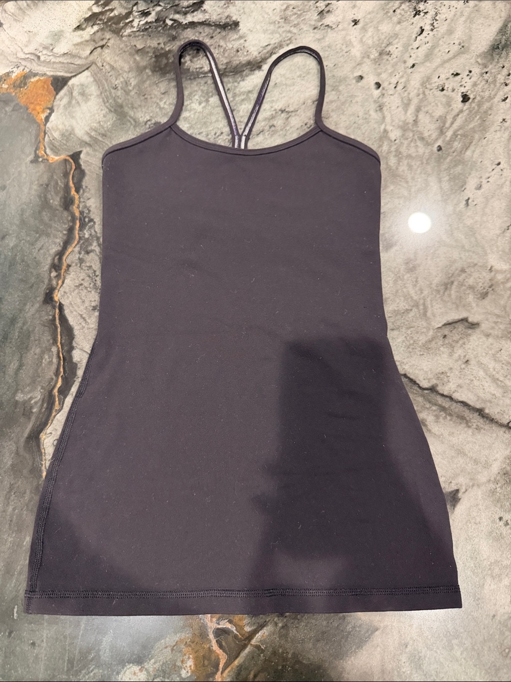 Lululemon Black Racerback Athletic Tank Top Women’s Size 0/2